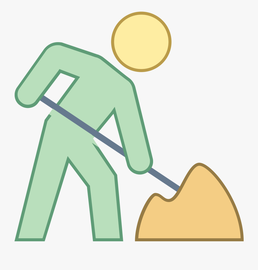 Dirt Pile Clipart - Icon Construction Png, Transparent Clipart