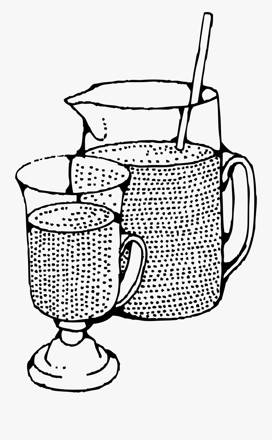 Punch Bowl Clipart Black And White, Transparent Clipart