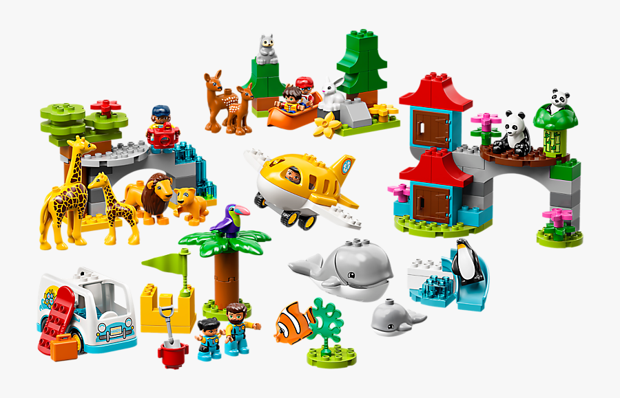 Lego Duplo World Animals 10907, Transparent Clipart