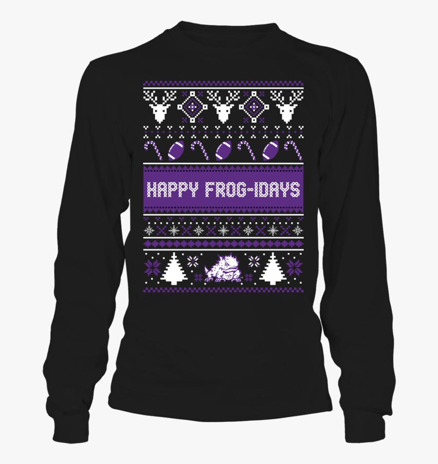 Clip Art Happy Frog Idays Christmas - Proud Girlfriend Of A Football Player Shirts, Transparent Clipart
