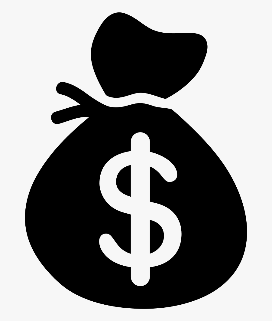 Dollars Bag Comments - Transparent Background Money Icon Transparent, Transparent Clipart