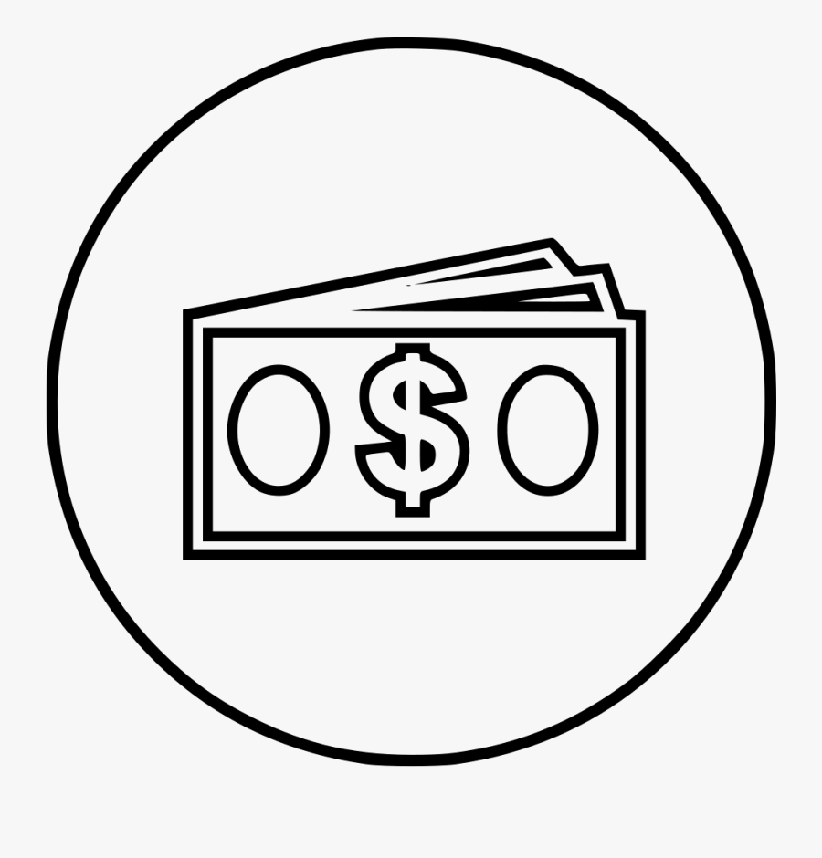 Dollar Bill Comments - Dollar Bills Drawing Png, Transparent Clipart