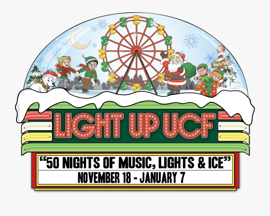 Light Up Ucf - Light Up Ucf Logo, Transparent Clipart