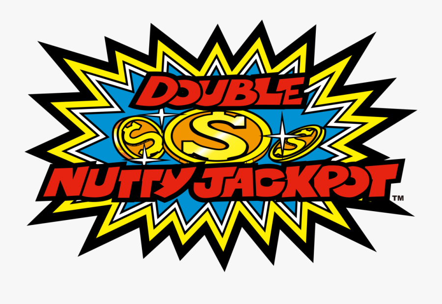 Game Logo Nutty - Double Nutty Jackpot Slot Machine, Transparent Clipart