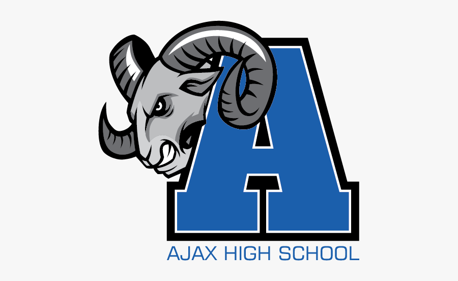Ajax High School Logo, Transparent Clipart