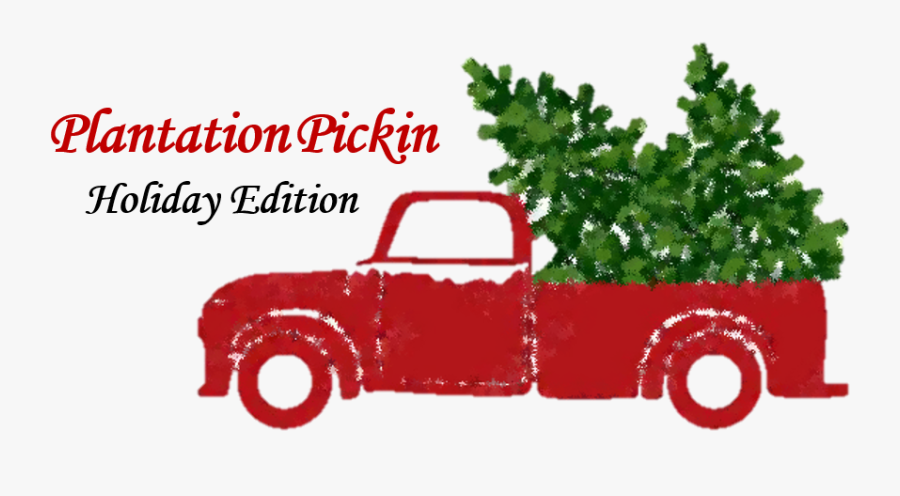 Christmas Tree Truck Monogram Svg Free Transparent Clipart Clipartkey
