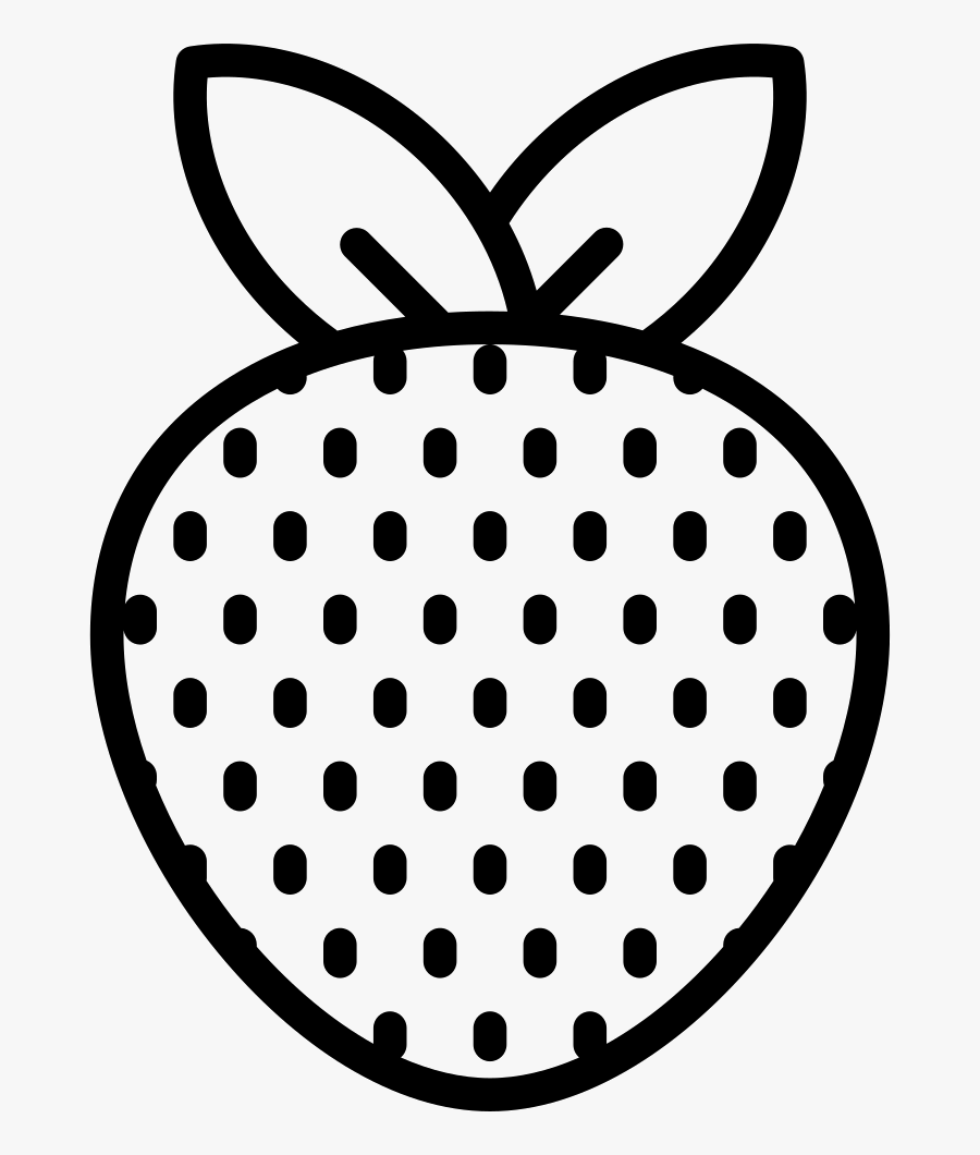 Slot Machine Strawberry - Strawberry Clipart Outline, Transparent Clipart