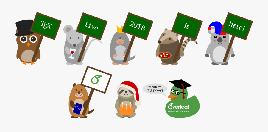 Image Showing The Use Of Latex To Create Tikzlings - Cartoon, Transparent Clipart