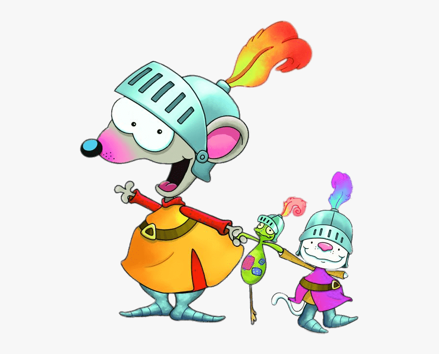 Toopy Binoo Dressed As Knights - Toopy And Binoo Characters, Transparent Clipart