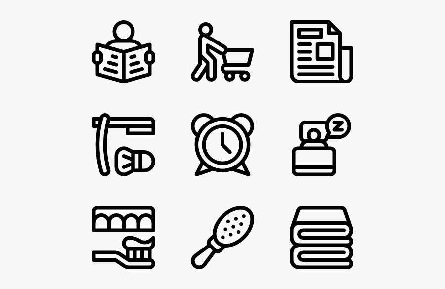 Morning Routine - Icono Manufactura, Transparent Clipart