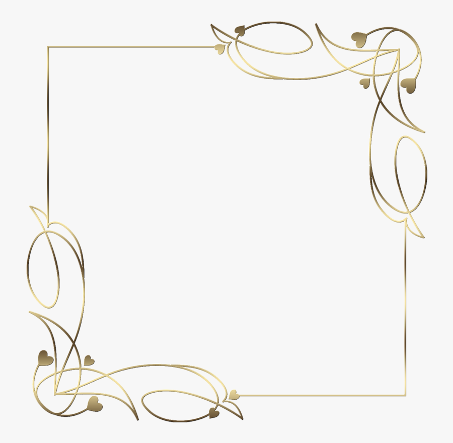 Flourishes Clipart Formal Invitation - Moldura Para Convite De Casamento Png, Transparent Clipart