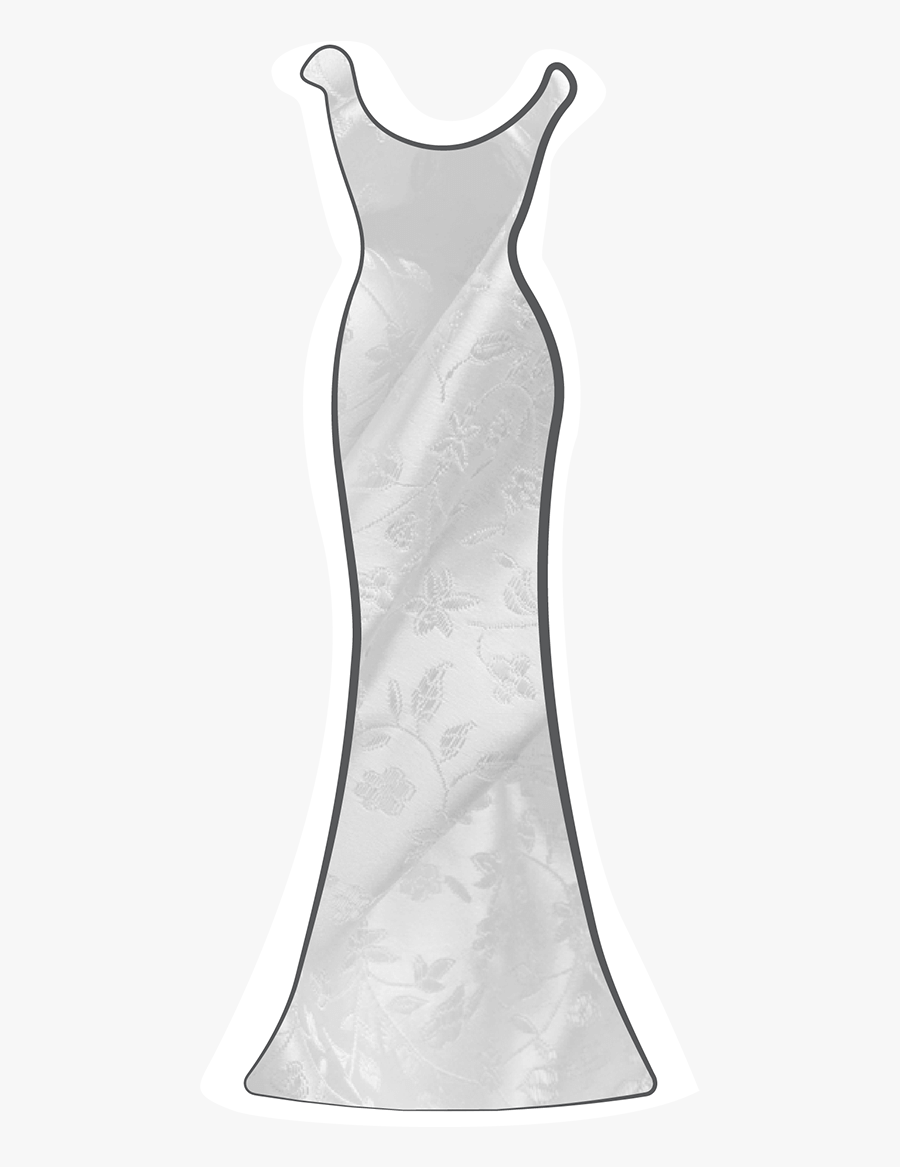 Brocade - Gown, Transparent Clipart
