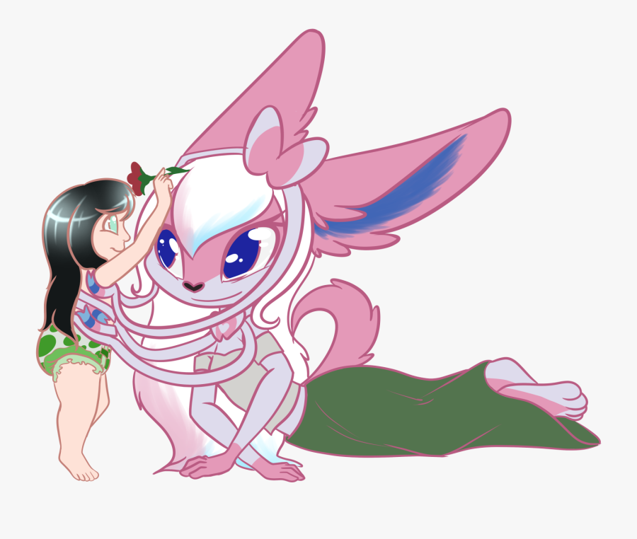 [in Stream] A Flower For A Rainy Day - Cartoon, Transparent Clipart