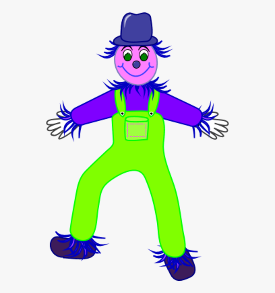 Vector Clip Art - Scarecrow Clip Art, Transparent Clipart