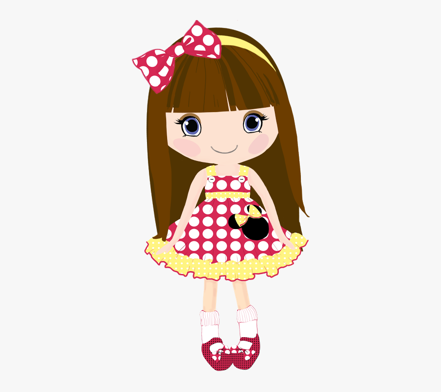 Desenhos De Meninas Com Laços, Transparent Clipart