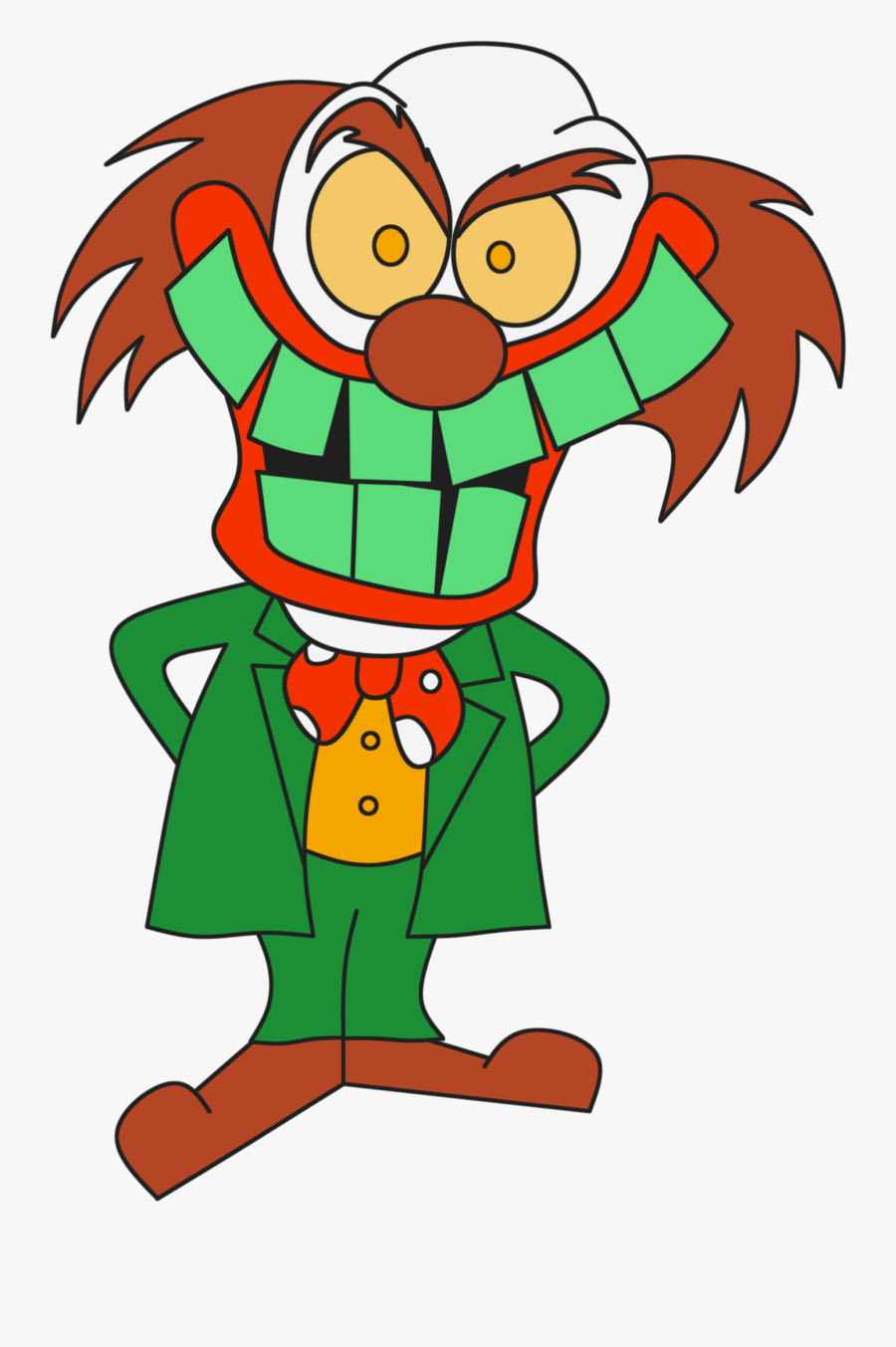 Nastyclown - Cartoon, Transparent Clipart