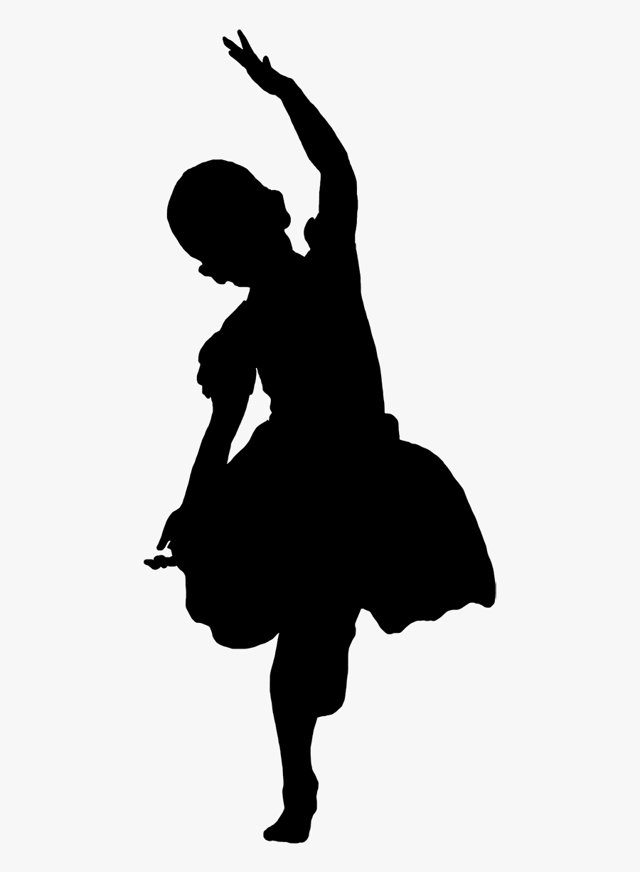 Girl Silhouette Transparent Clip Art, Transparent Clipart