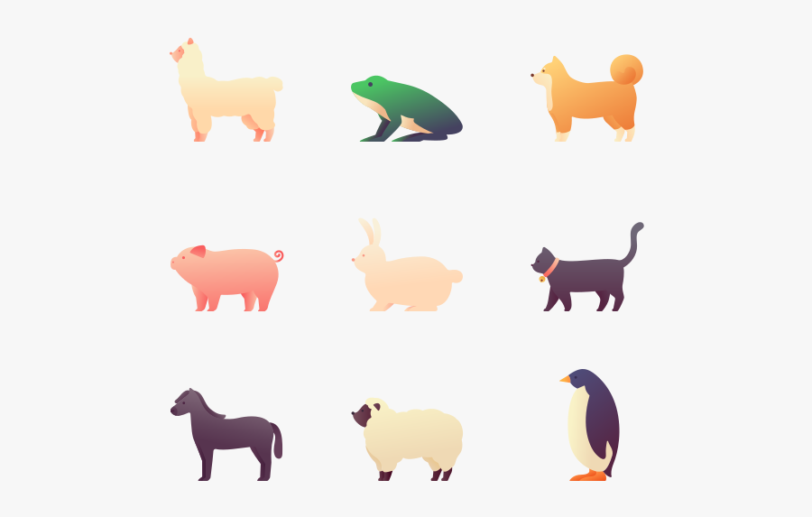 Animals - Sheep, Transparent Clipart
