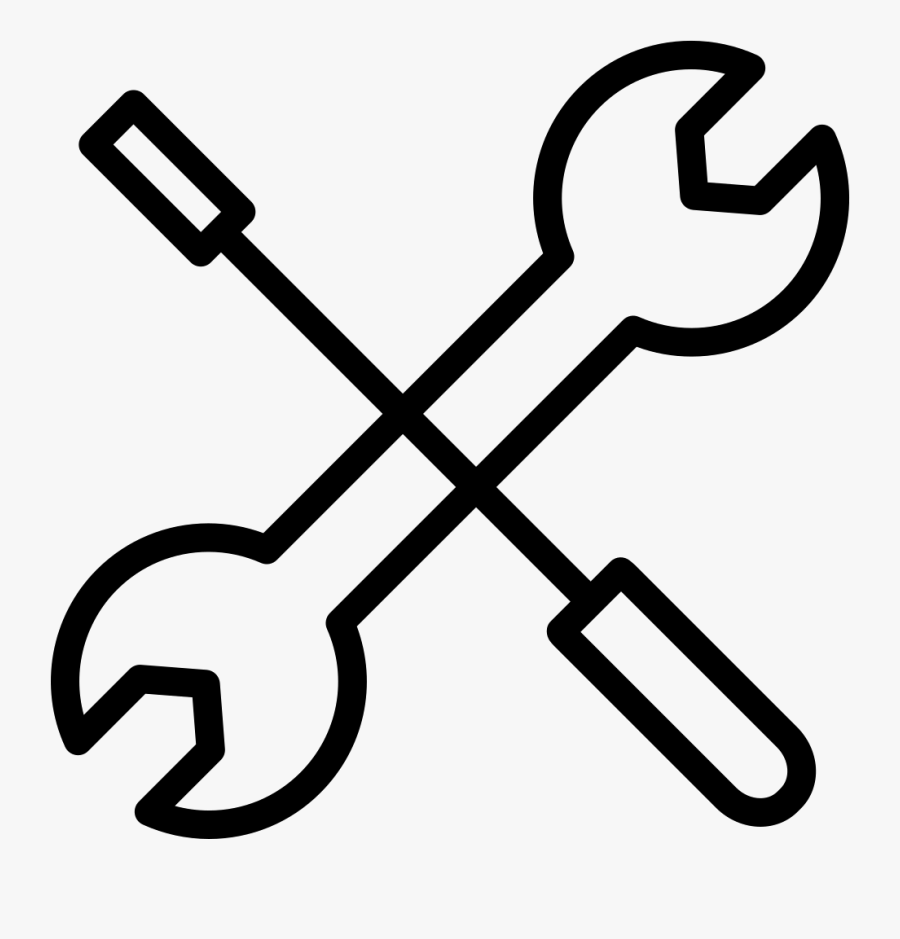 Crossed Wrench And Screwdriver Hvac Tech Vector , Free Transparent