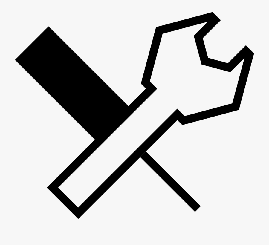 Wrench And Svg Png - Repairing Tools Line Art, Transparent Clipart