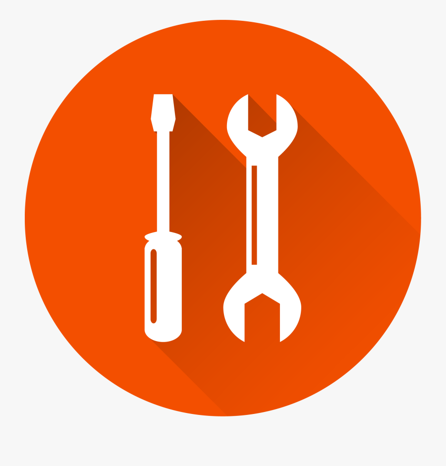 Transparent Crossed Wrench Clipart - Repair Symbols, Transparent Clipart