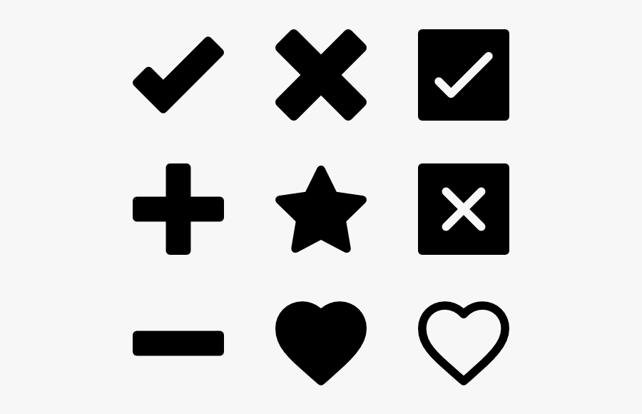 Tick Icons - Tick And Cross Vector , Free Transparent Clipart - ClipartKey