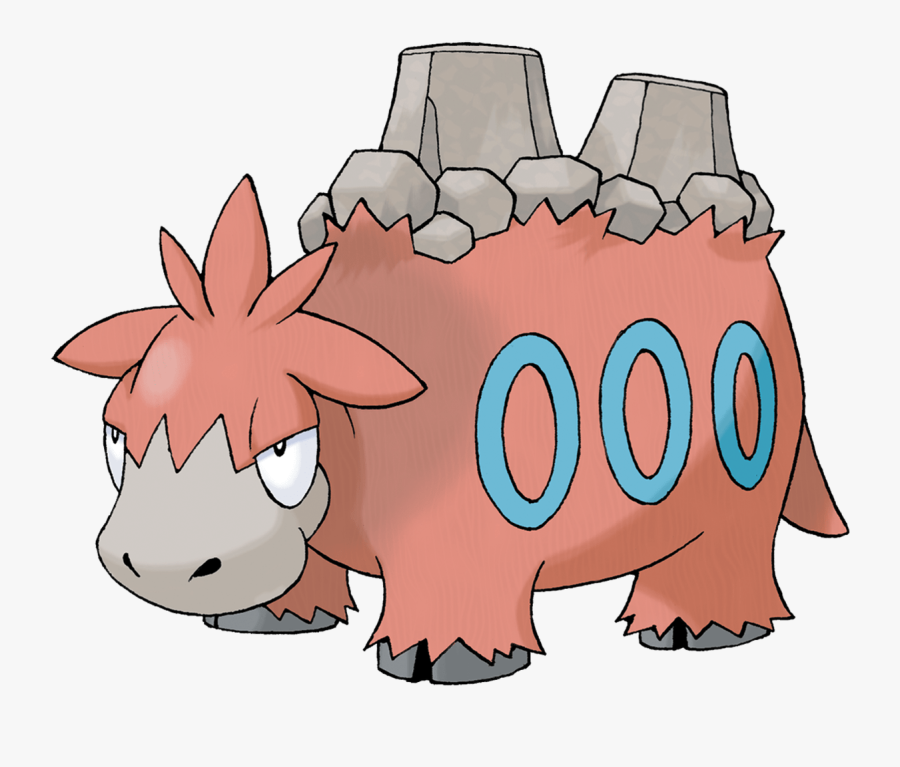 Camerupt Pokemon, Transparent Clipart