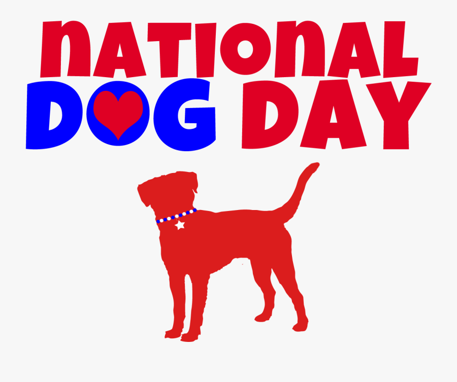 National Dog Day Red Dog Clipart - National Dog Day 2018, Transparent Clipart