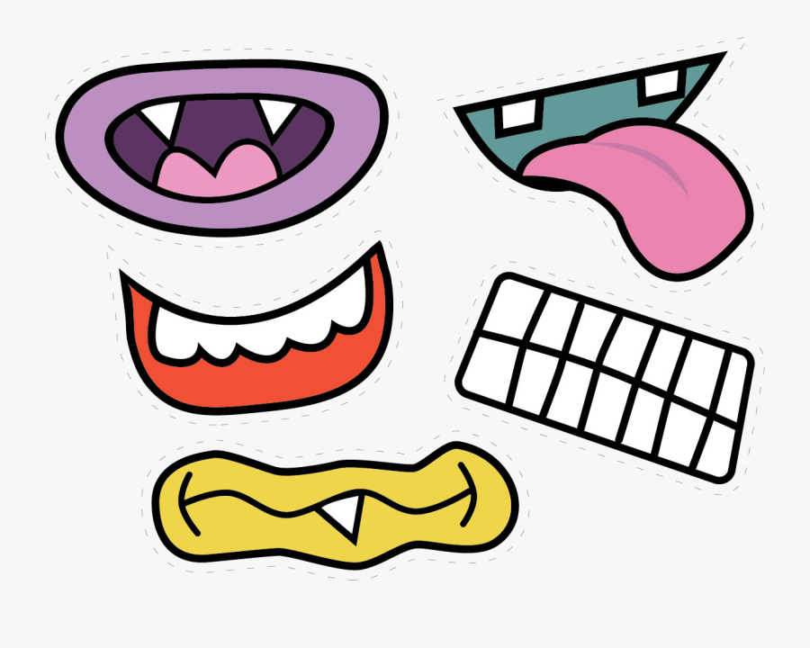 Mouth Monster Clipart Kid Transparent Png - Clip Art, Transparent Clipart