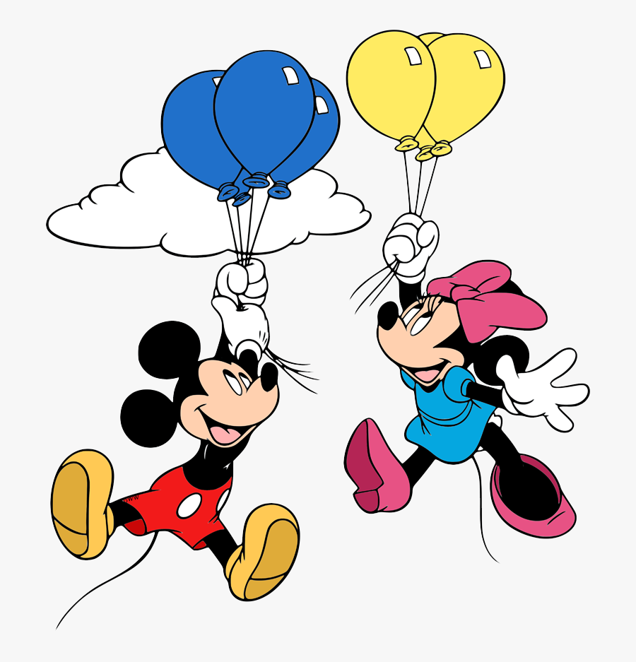 Disney Clips Mickey Mouse Balloons, free clipart download, png, clipart , c...