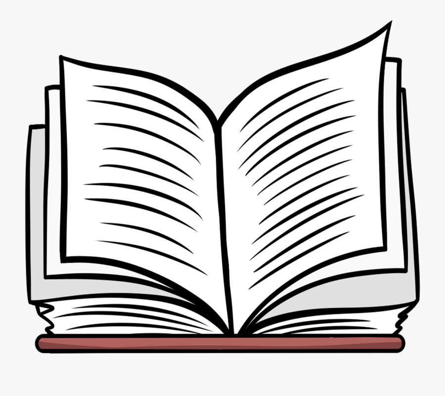 Open Book Clipart - Clip Art Images Of Book, Transparent Clipart