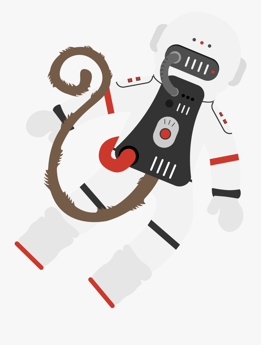 Floating Back - Cartoon, Transparent Clipart