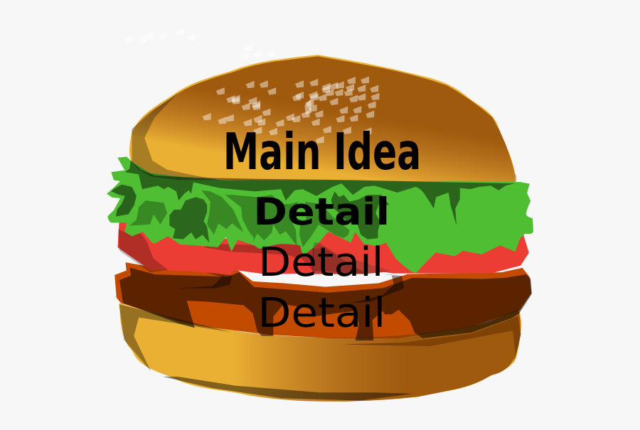 Clipart Burger Bun Png, Transparent Clipart