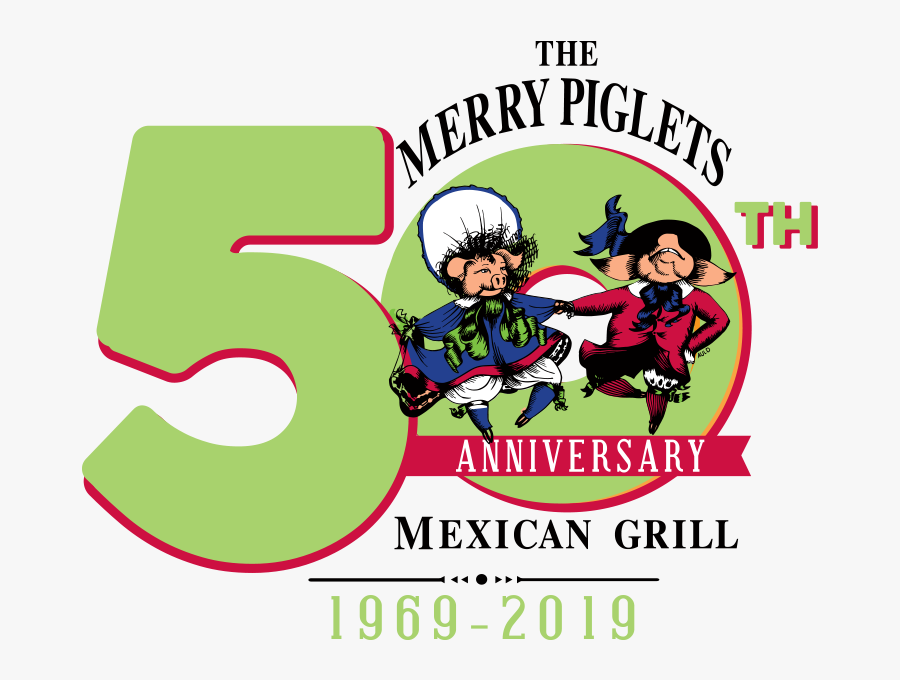 50th - Cartoon, Transparent Clipart