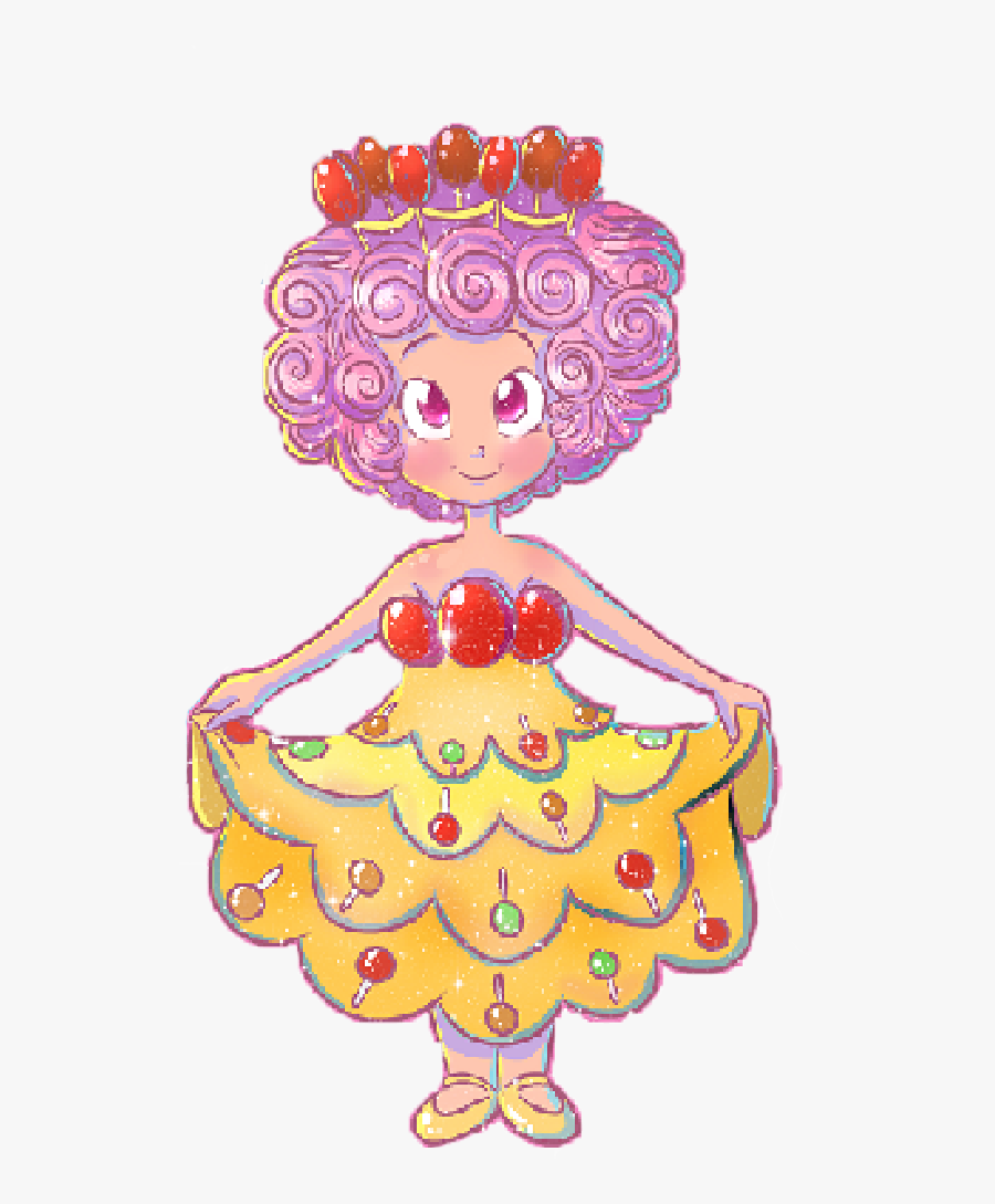 Path Clipart Candyland - Candyland Character Princess Lolly, Transparent Clipart