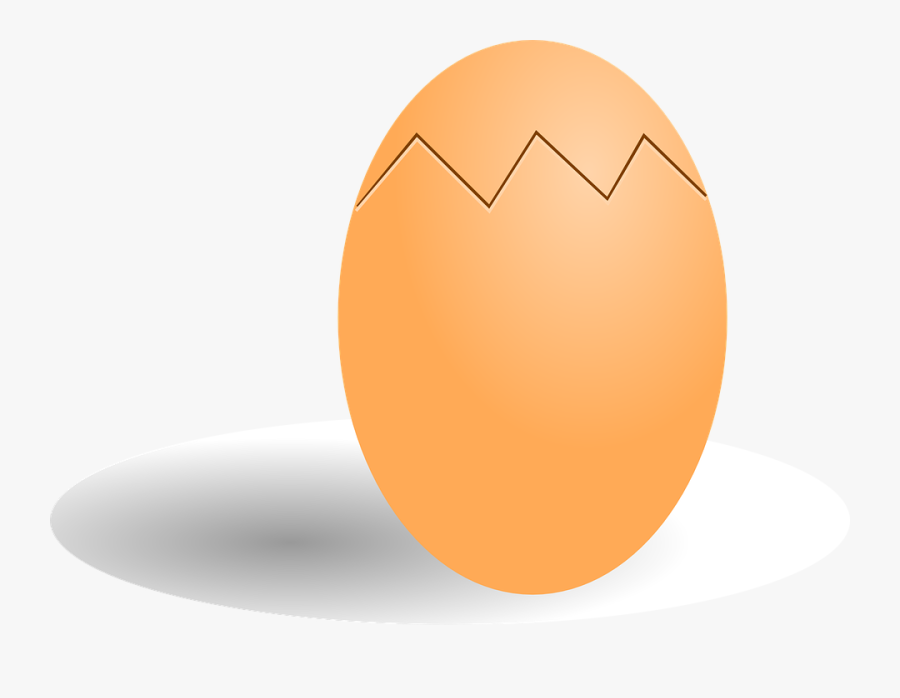 Egg, Food, Breakfast, Cracked - Egg Clipart, Transparent Clipart