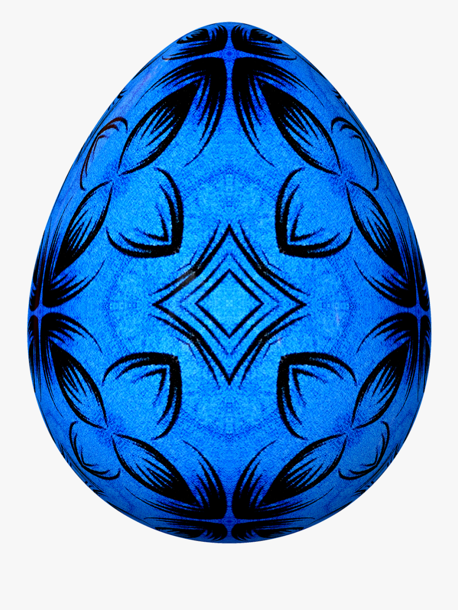 Egg Easter Scrapbooking Free Picture - Blue Easter Eggs Clipart, Transparent Clipart