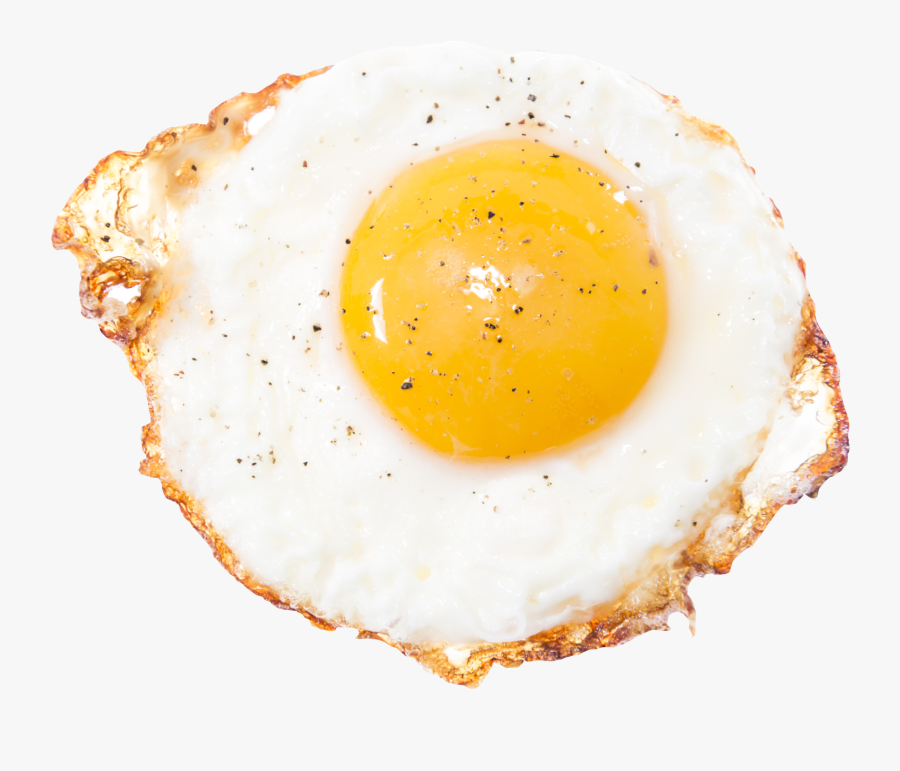 Fried Eggs No Background, Transparent Clipart