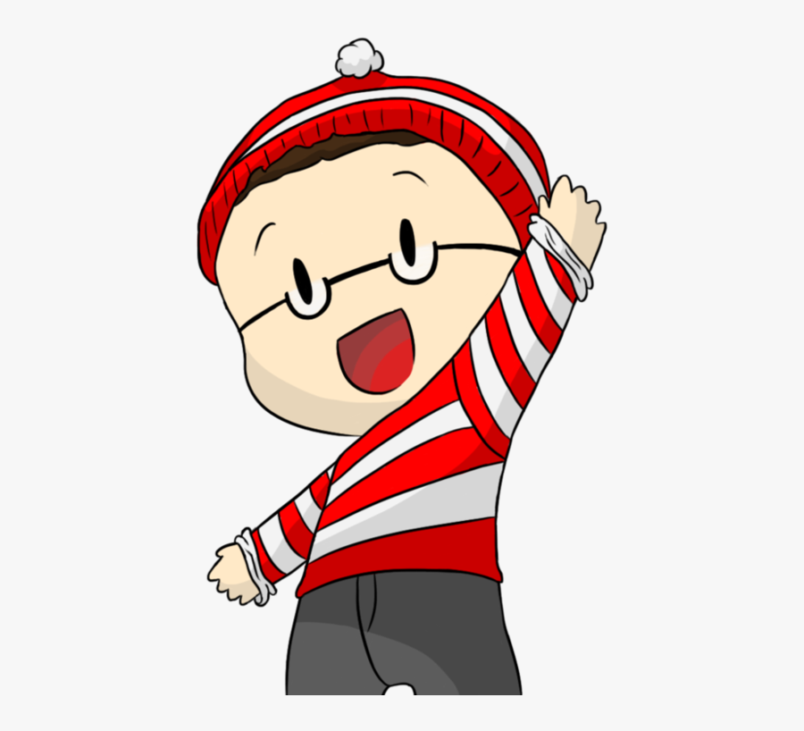 Zombie Waldo Png Clipart Banner Black And White Stock, Transparent Clipart