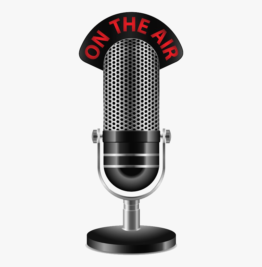 Microphone Png - Radio Microphone Transparent Background, Transparent Clipart