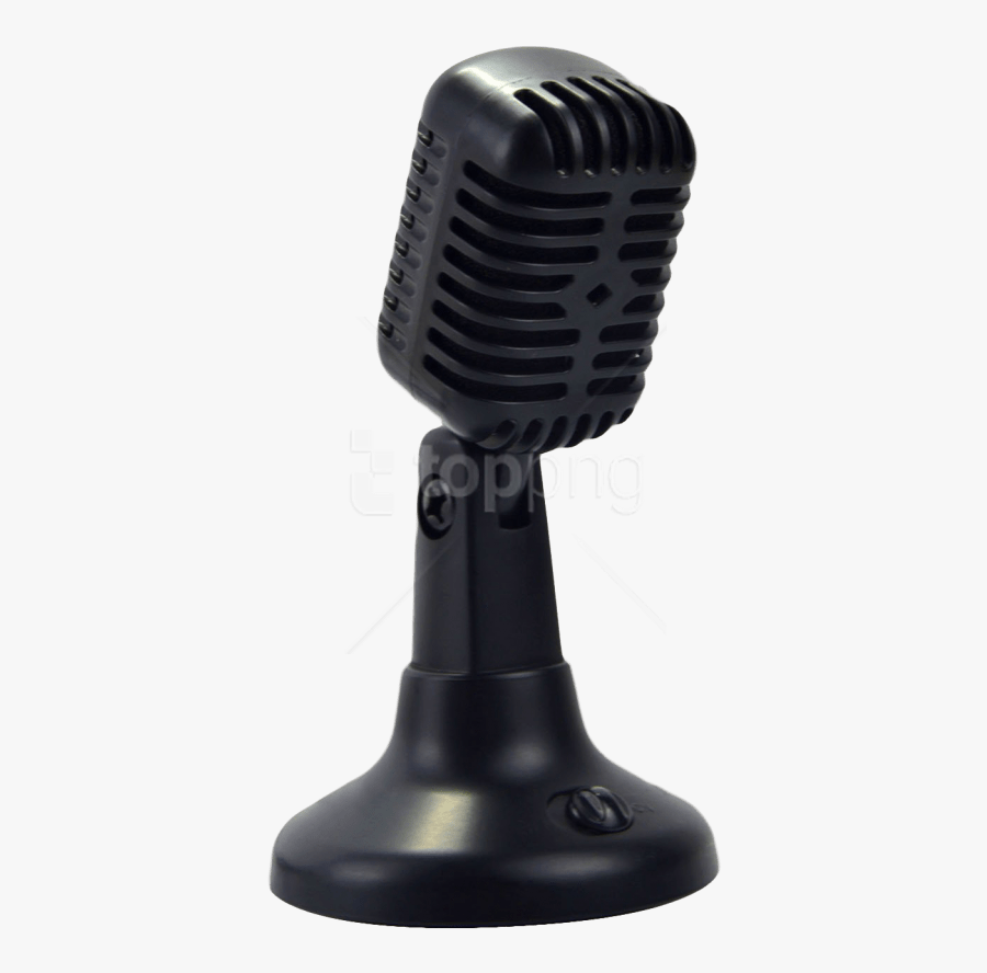 Microphone,microphone Stand,audio Device,technology,audio - Podcast Microphone No Background, Transparent Clipart