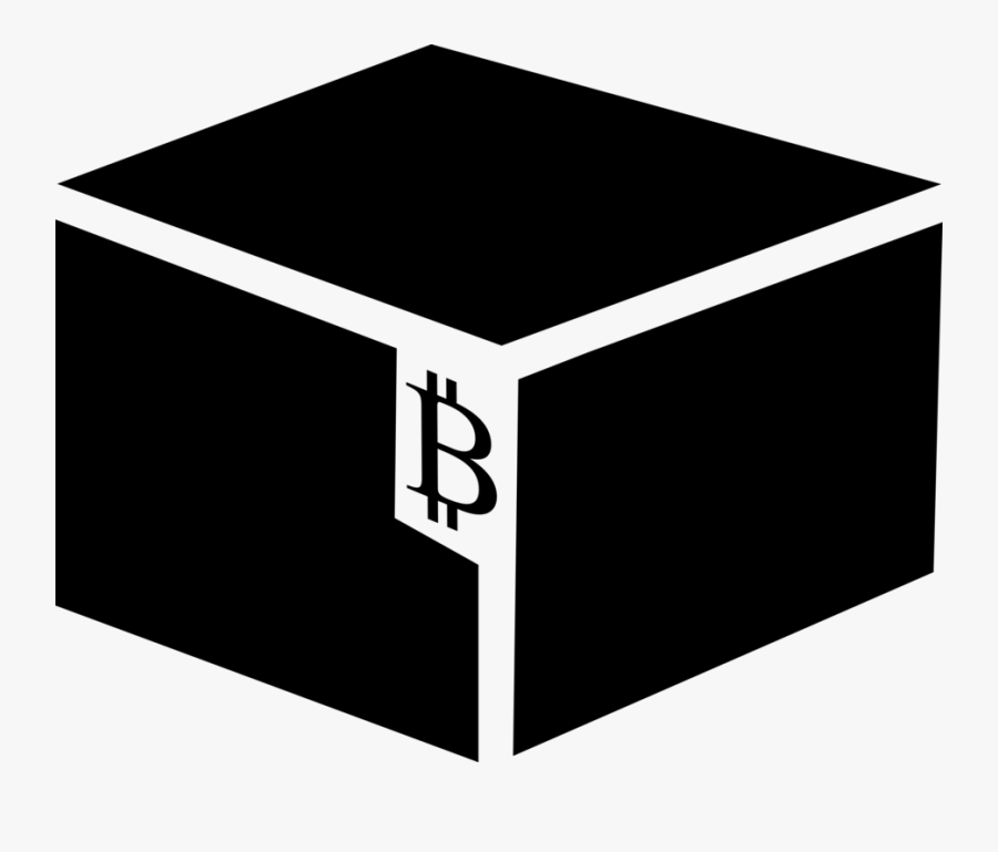 Square,angle,black And White - Bitcoin Block Png, Transparent Clipart