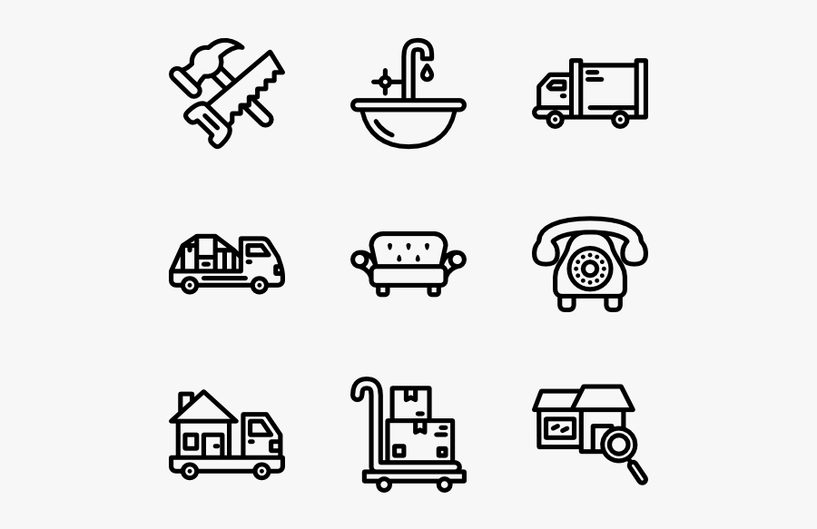 Moving - Crown Minimalist Icon, Transparent Clipart