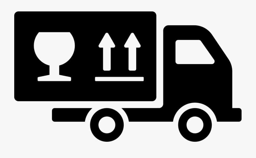Moving Truck - Delivery Truck Icon Png, Transparent Clipart