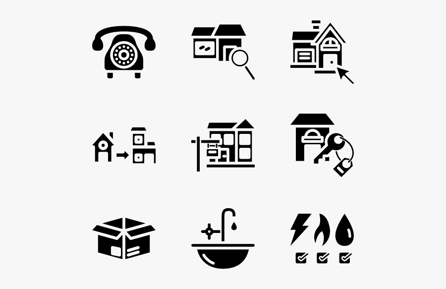 Moving - Icon Symbol Png, Transparent Clipart