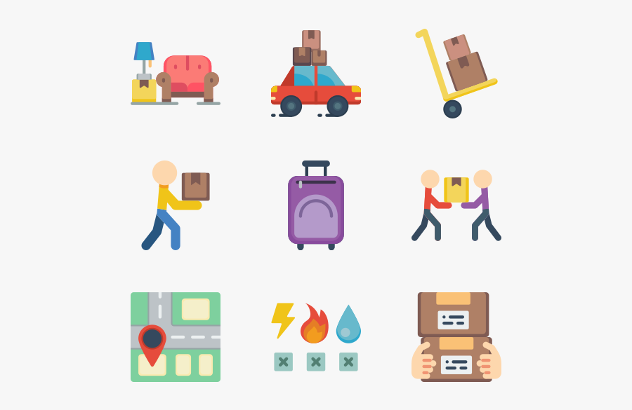 Removals, Transparent Clipart