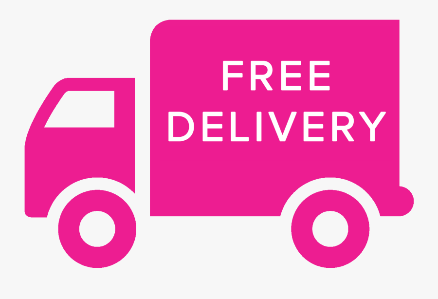 Free Shipping Png Transparent Images - Pink Free Delivery Png, Transparent Clipart