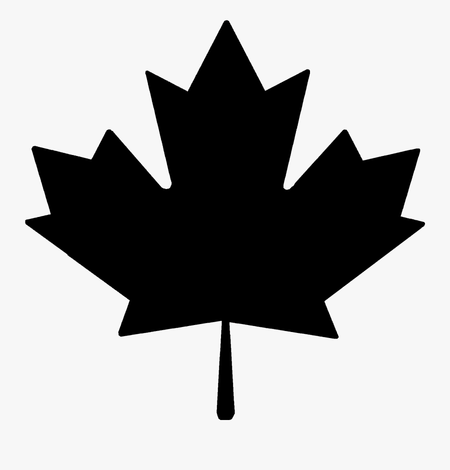 Black Leaf Related Keywords &amp - Canada Maple Leaf Png, Transparent Clipart