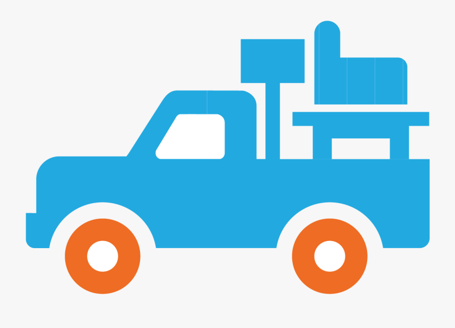 Moving Truck Clipart, Transparent Clipart