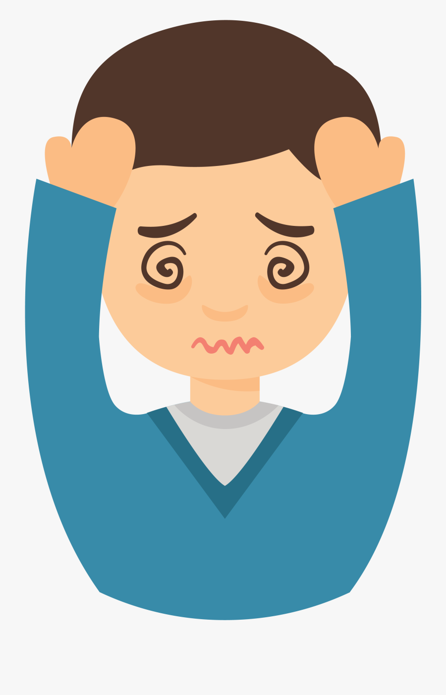 Pain Migraine Headache Symptom Common Cold - Clipart Transparent Headache, Transparent Clipart